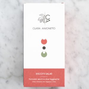 Biscotti con pomodori secchi e olive taggiasche