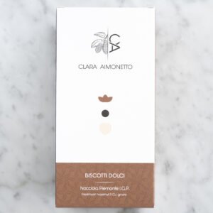 Biscotti alla nocciola "con solo nocciola piemonte igp"